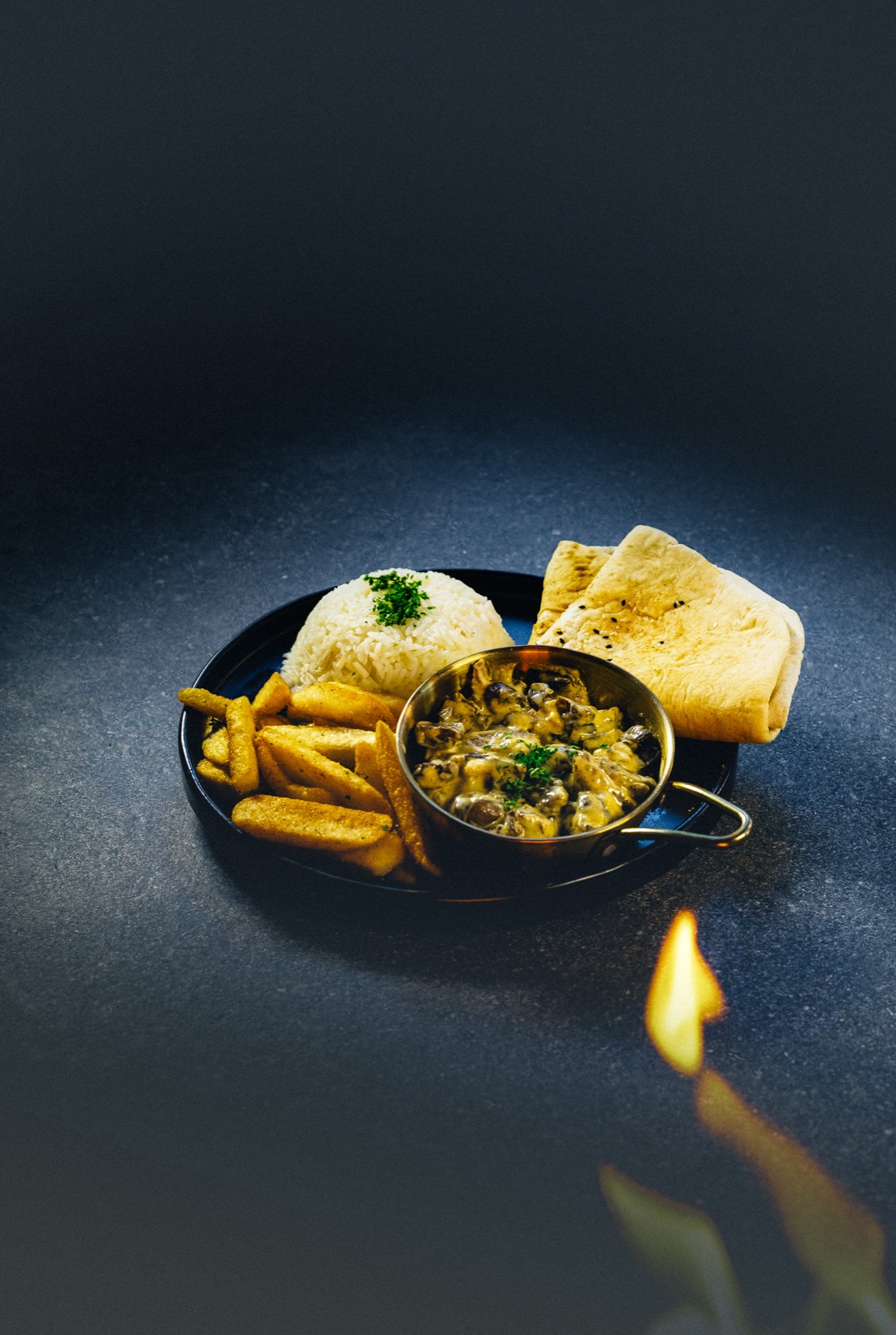 Creamy Mushroom Sizzle