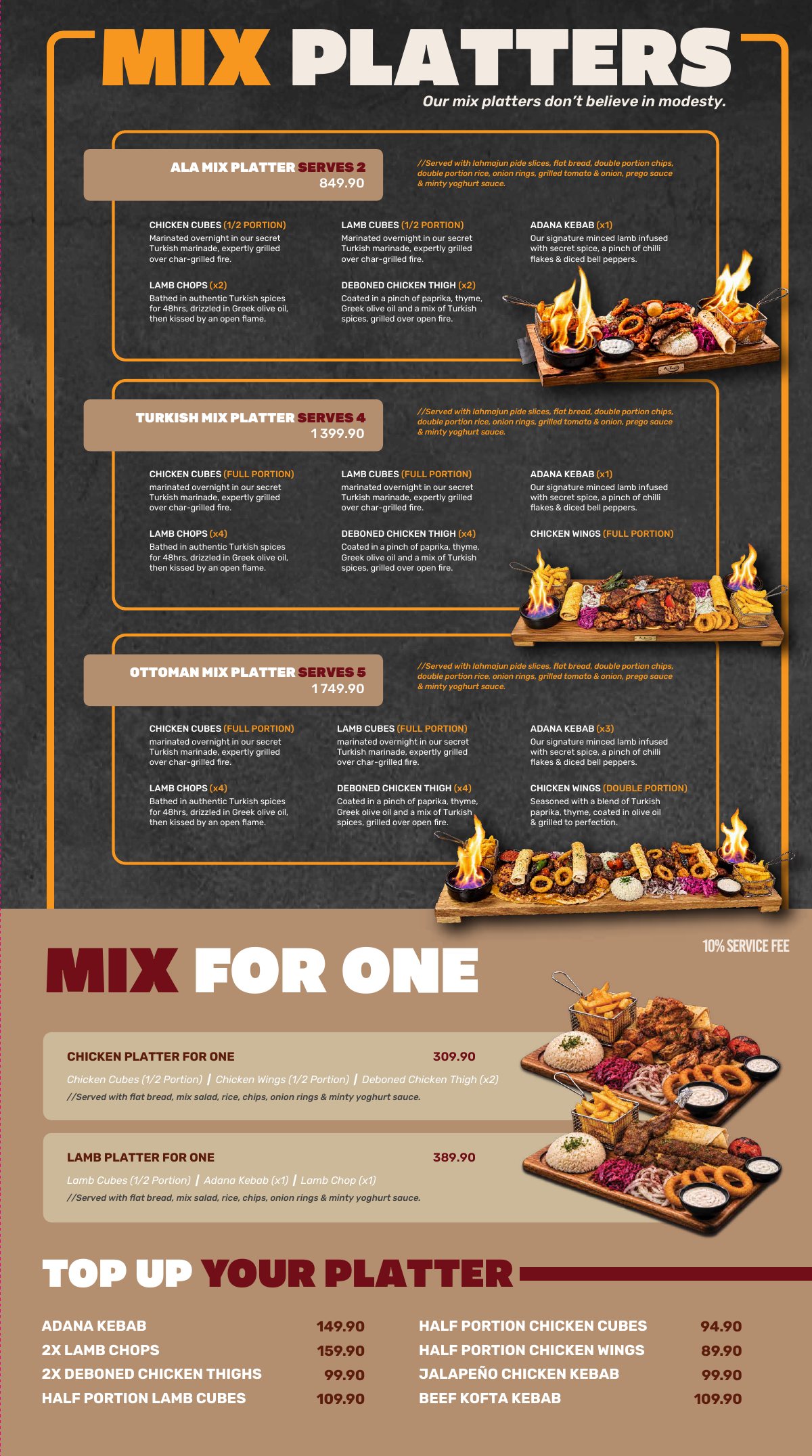 Ala Turkish menu, page 7 of 16