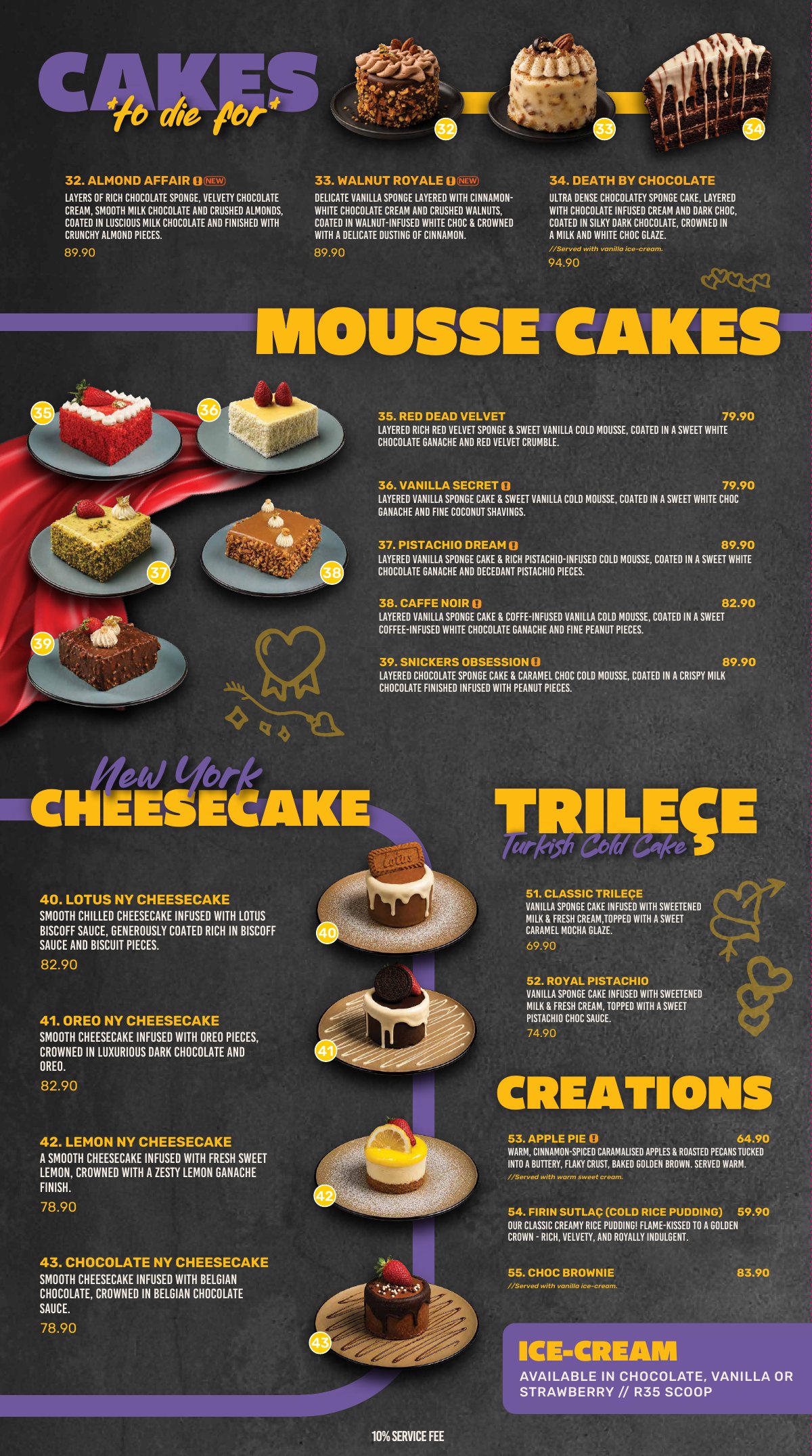 Ala Turkish menu, page 14 of 16